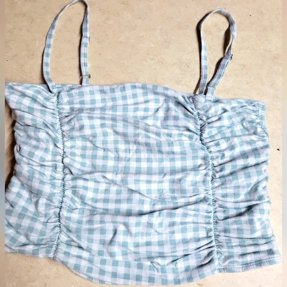 Hollister large women crop top spaghetti straps